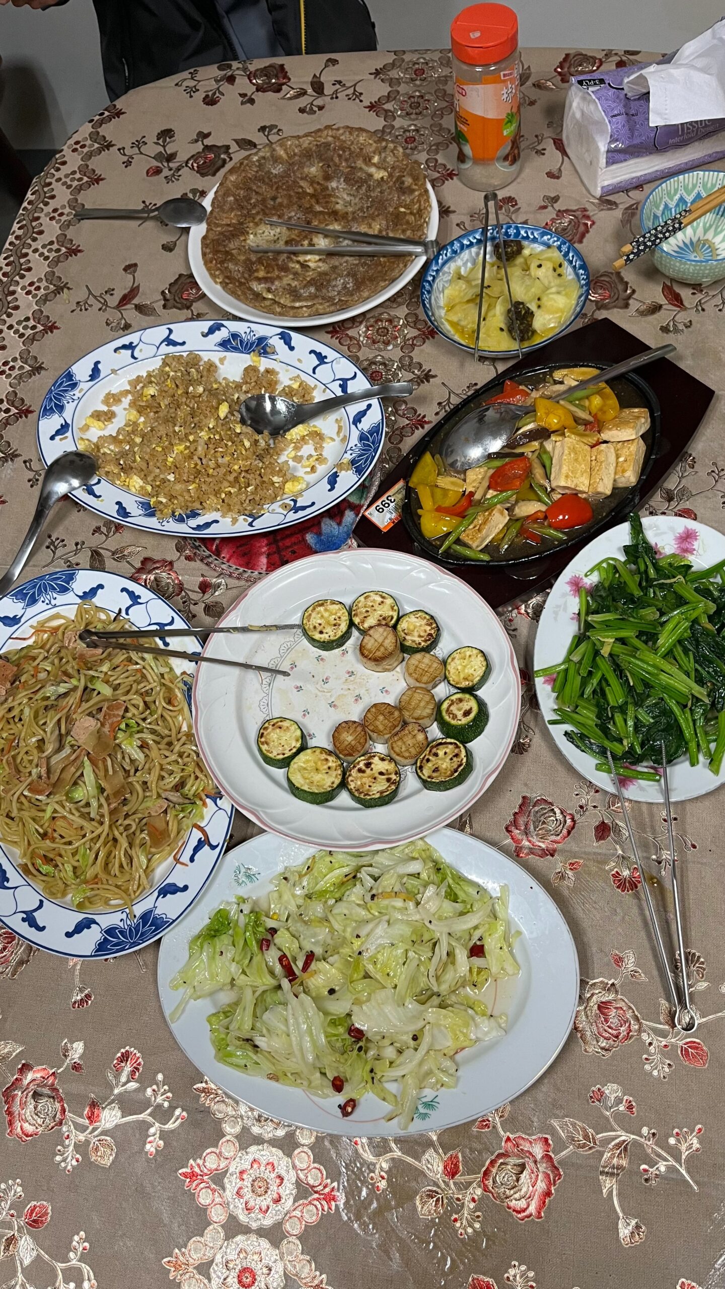 桌菜, 奶蛋素